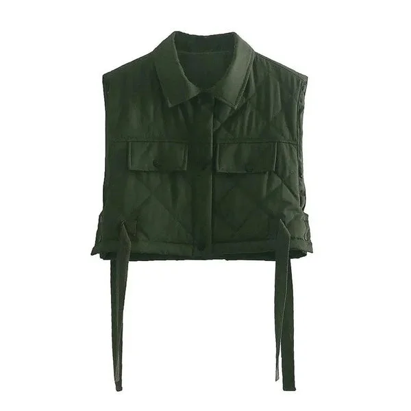 Veste militaire femme