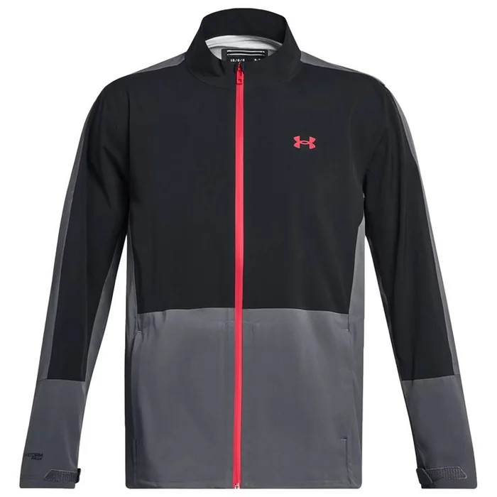 Veste pluie Under Armour Stormproof 3.0 Black Pitch Gray Beta