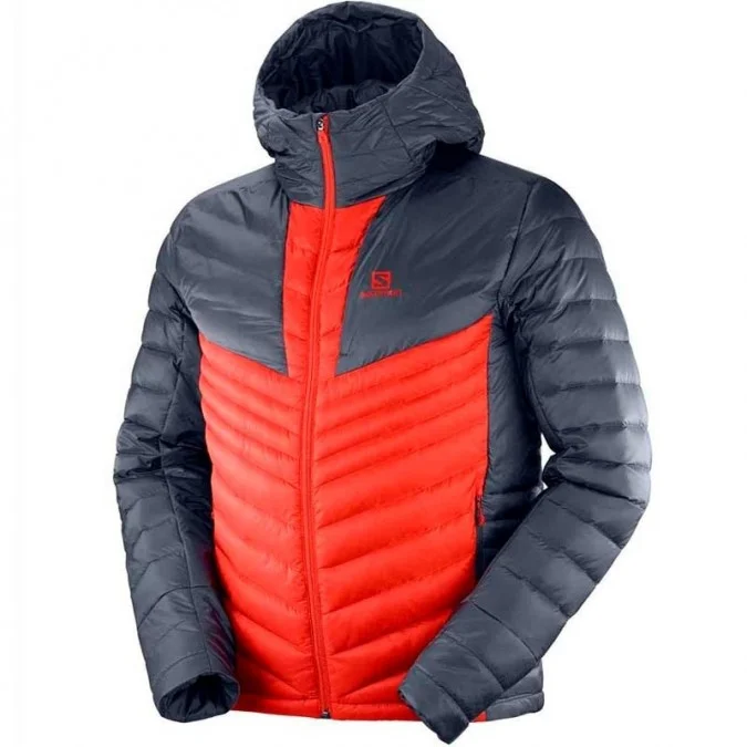 VESTE SALOMON HALOES DOWN HOODIE M