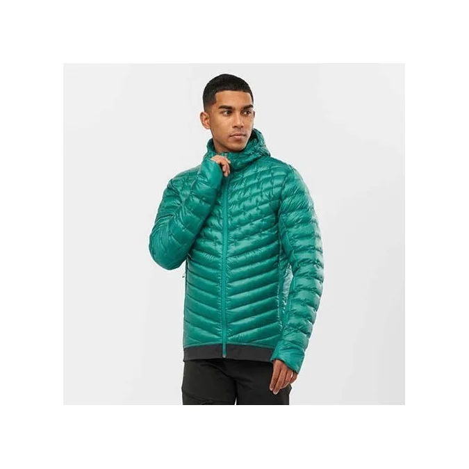VESTE SALOMON OUTLINE DOWN HOODIE