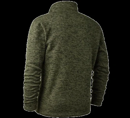 Veste Sarek tricotée Kaki DEERHUNTER – Image 2