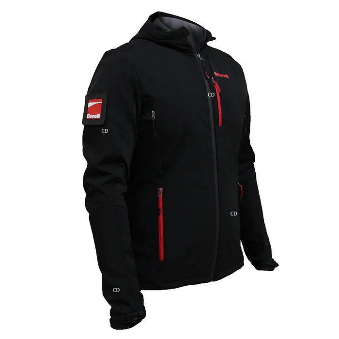 Veste Soft Shell Benelli Noire Et Rouge