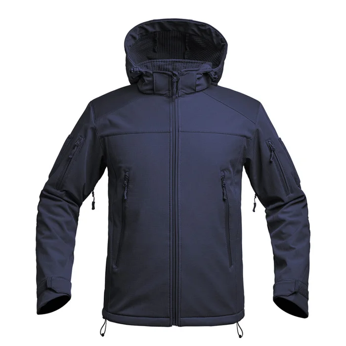 Veste Softshell V2 FIGHTER – Bleu Marine