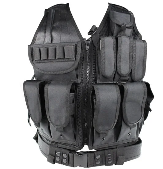 VESTE TACTIQUE MESH NOIRE