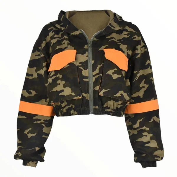 Veste treillis pour femme