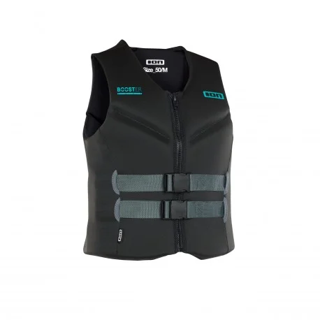 Vestes et Gilets Sports nautiques tractésIon Booster Vest 50N FZ – Noir 2025