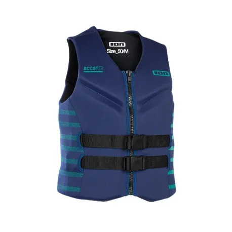 Vestes et Gilets Sports nautiques tractésIon Booster Vest USCG FZ – Noir 2025
