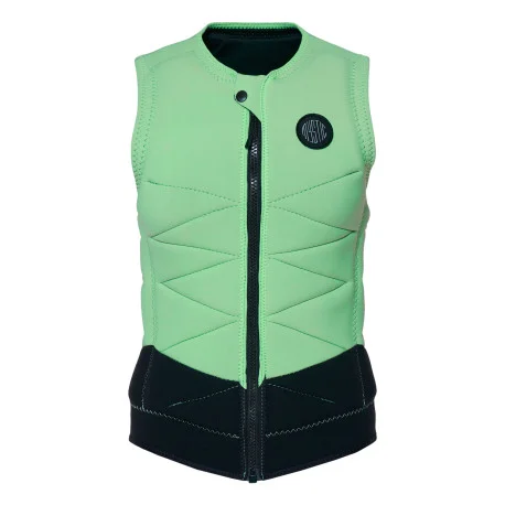 Vestes et Gilets Sports nautiques tractésMystic Juice Impact Vest Fzip Wake Women – lime green 2024