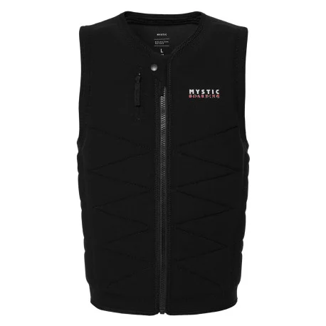 Vestes et Gilets Sports nautiques tractésMystic Outlaw Impact Vest Fzip Black 2024