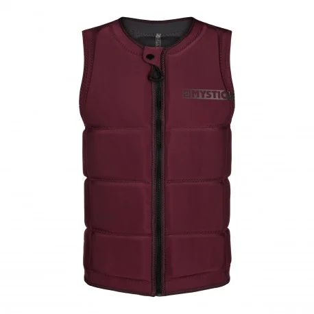 Vestes et Gilets Sports nautiques tractésMystic Star Impact Vest Fzip Wake CE – Oxblood Red 2024