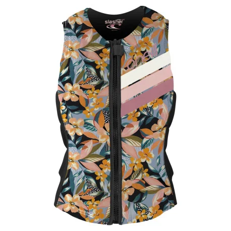 Vestes et Gilets Sports nautiques tractésO&rsquo;Neill Girls SLASHER COMP VEST Demi Floral 2025