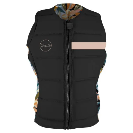 Vestes et Gilets Sports nautiques tractésO’Neill Wms Bahia Comp Vest Demi Flor 2025