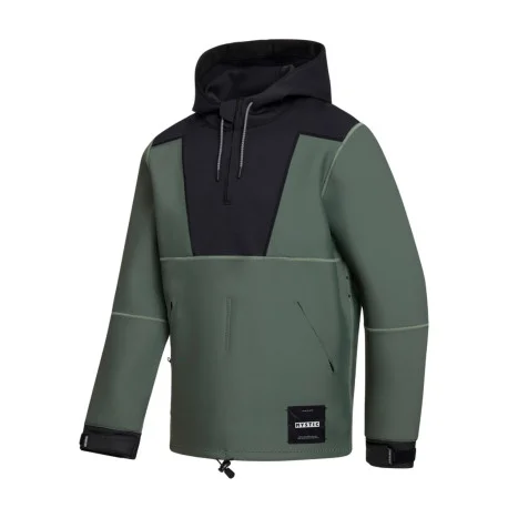 Vestes Neoprene HommeMystic Fulmar Neoprene Hoodie 3/2mm Olive 2023