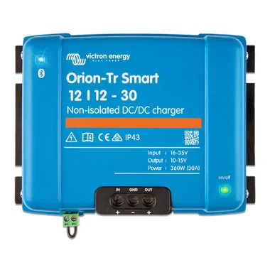 Victron Energy Orion-TR Smart 12/12-30 30A (360W) Alimentation CC-CC non isolée ou alimentation secteur