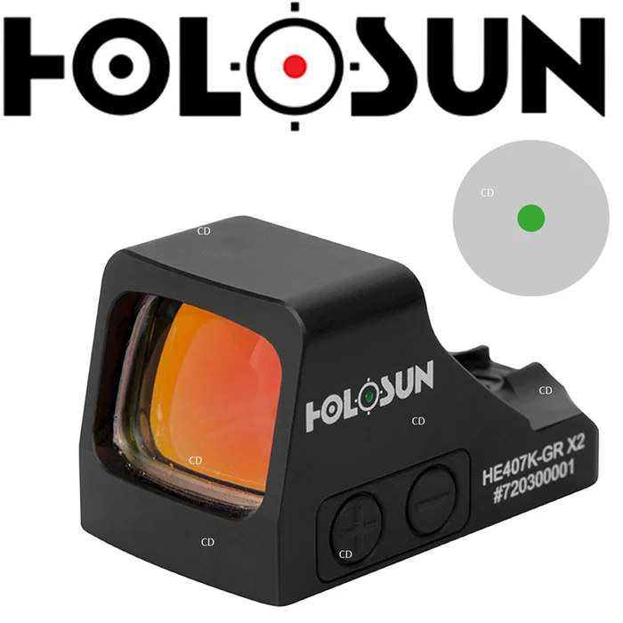 Viseur Holosun HE407K Point Vert