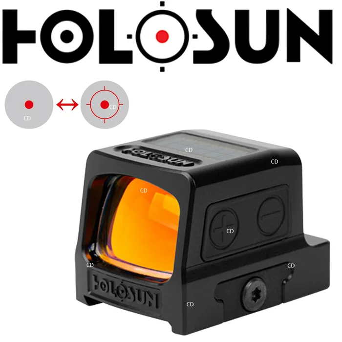 Viseur Point Rouge Holosun HE509T Corps Titane