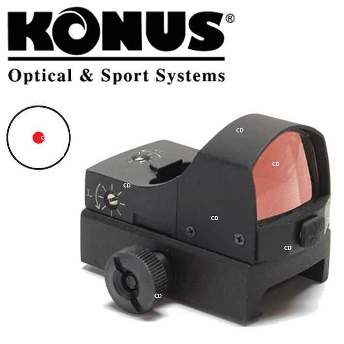 Viseur Point Rouge Konus Sight-Pro Fission 2.0