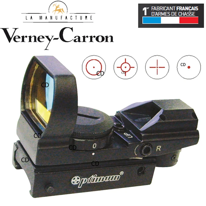 VISEUR POINT ROUGE OPTIMUM GRAND ECRAN 2 VERNEY CARRON