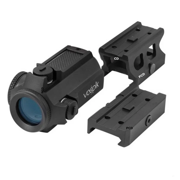 Viseur Point Rouge Véoptik RS1 1×20