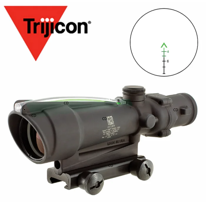 VISEUR TRIJICON ACOG 3.5X35 TA11 Ballistic Green Chevron .308