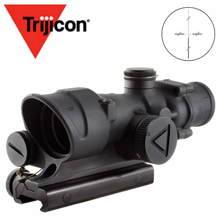 VISEUR TRIJICON ACOG 4X32 TA02 Ret Red Crosshair