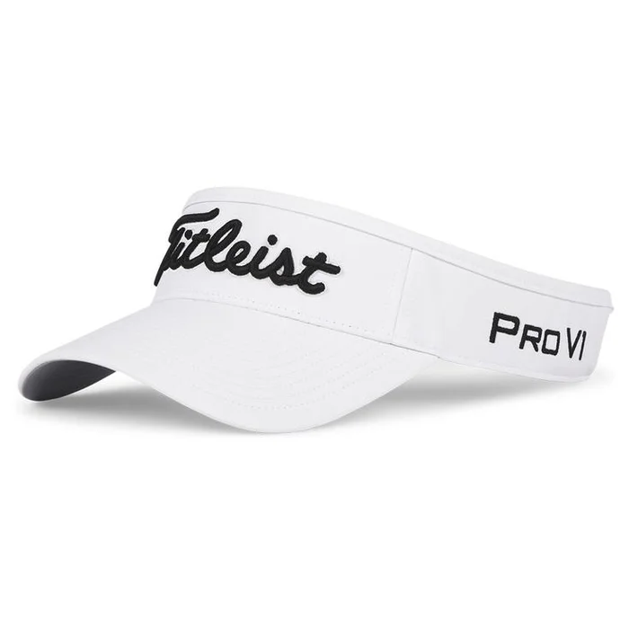 Visière Titleist Tour Performance Visor White Black
