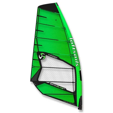 Voiles Windsurf Slalom/RaceLoftsails SWITCHBLADE HD GREEN 2023