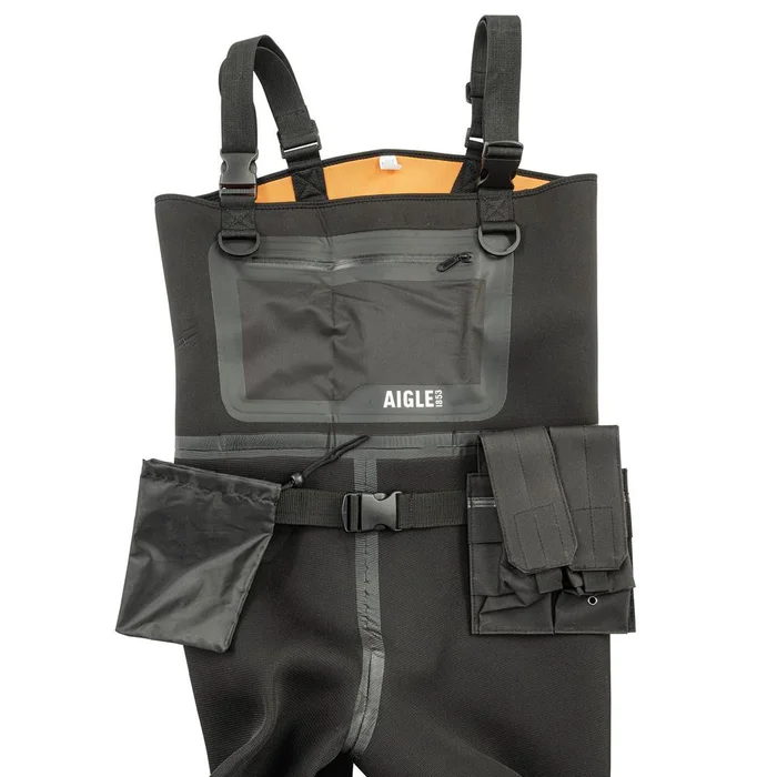 Waders de Pêche Polyvalentes Aigle – Imperméables et Respirantes – Confort et Protection Optimale