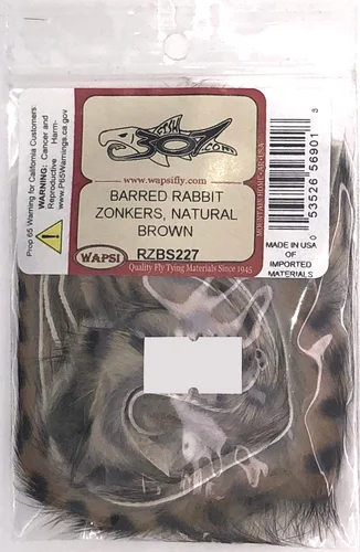 Wapsi Barred Rabbit Zonkers – Marron Naturel