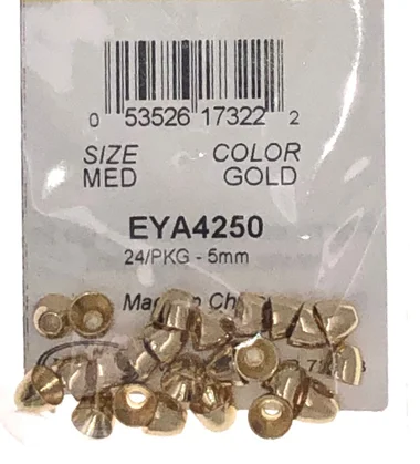 Wapsi Cone Heads – 24 par paquet – Or MED