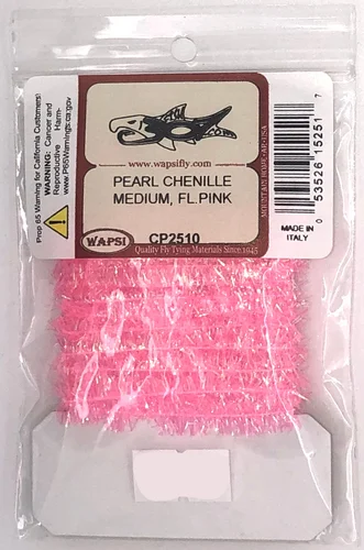 Wapsi Pearl Chenille Medium – Rose fluo