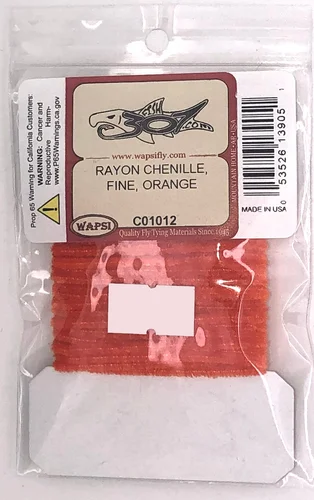 Wapsi Rayon Chenille Fine – Orange