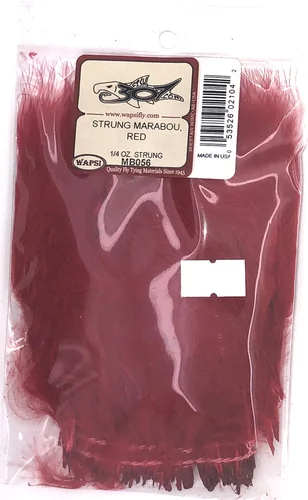 Wapsi Strung Marabou – Rouge