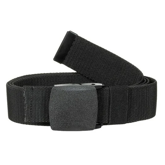 Web Belt, « Tactical Elastic », black, max length 140cm