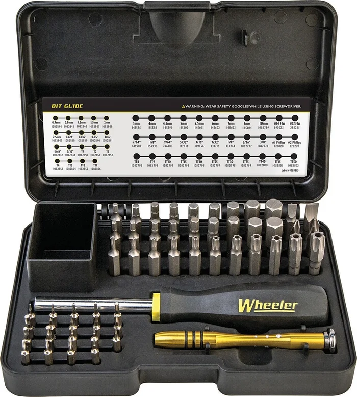 WHE1081958 – Wheeler tournevis US/Metric Prix HEX SAE 55 pièces