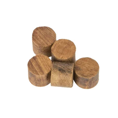 Whitecap Chevilles en Teck – 1/2&Prime; – Paquet de 20