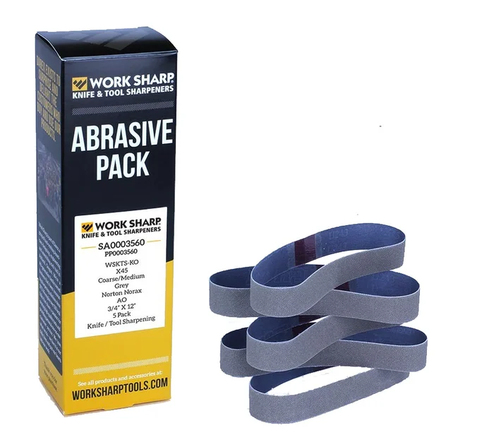 WS3560 – Worksharp Pack de 4 bandes X45 pour Worksharp Ken Onion