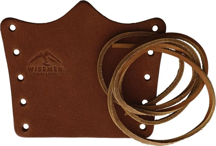 WST4019 – Wisemen Trading Protège Manche de Hache Cuir Marron