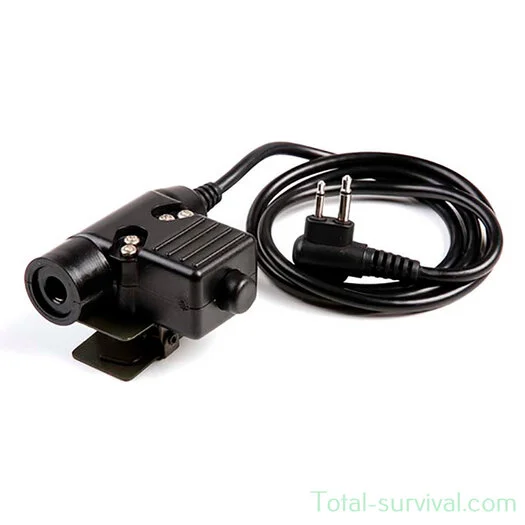 Z-Tactical Z113 Motorola / Nato jack P.T.T. adaptateur de casque Connecteur 2-pin