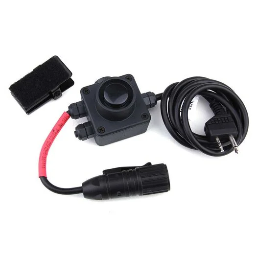 Z-Tactical Z134 Midland / Nato jack PTT adaptateur de casque, Connecteur 2-pin