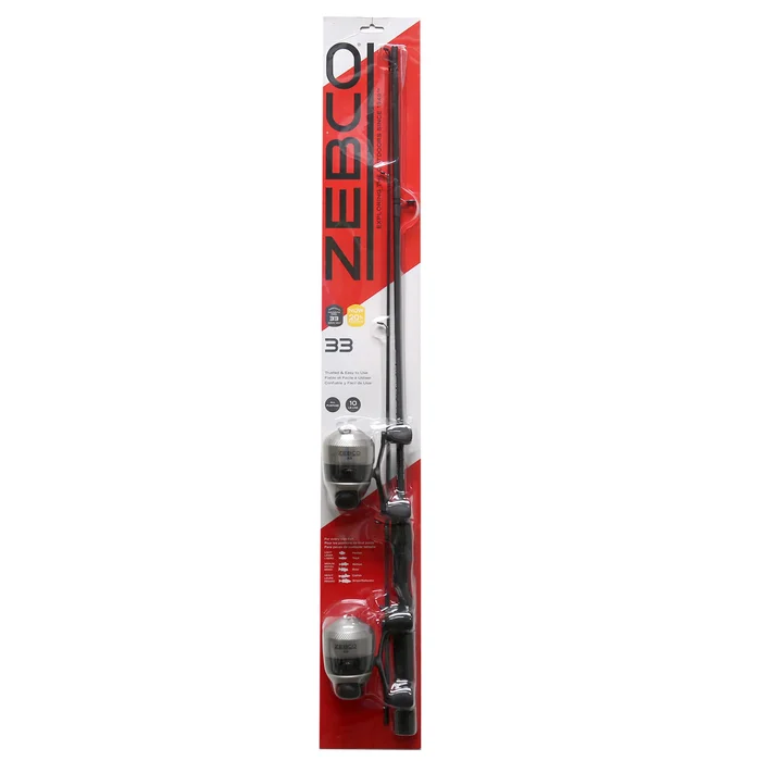Zebco 33 Combo Spincast avec moulinet bonus – Image 3