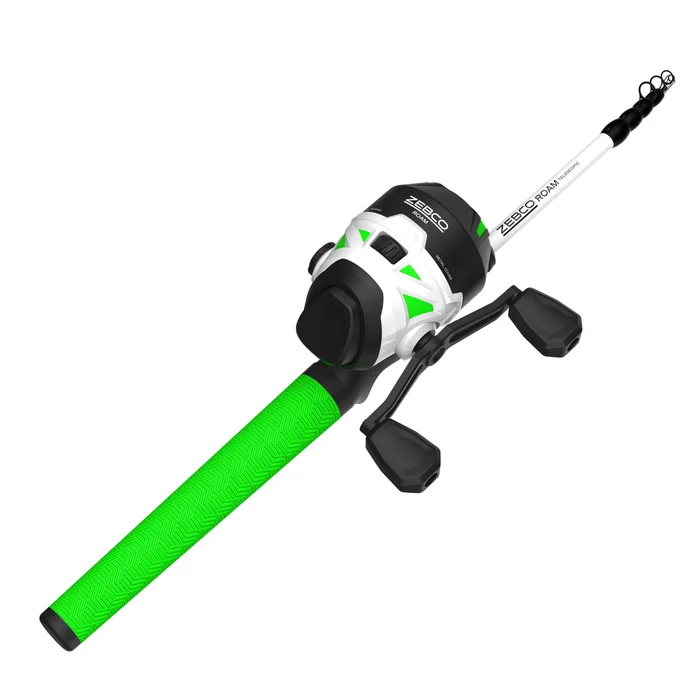 Zebco Roam Combo pliable – Canne de 6′ – Moulinet taille 30 – Vert – Image 2