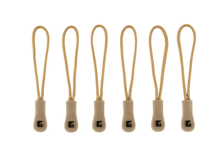 Zipper Puller Medium – 6 pièces – Coyote Clawgear
